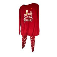 Brand New Family PJ's X Macy's Men's Size Medium Christmas Pajama Set