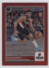 2023-24 Panini NBA Hoops Premium Stock Red Prizm 145/275 Rayan Rupert #155 1pe0
