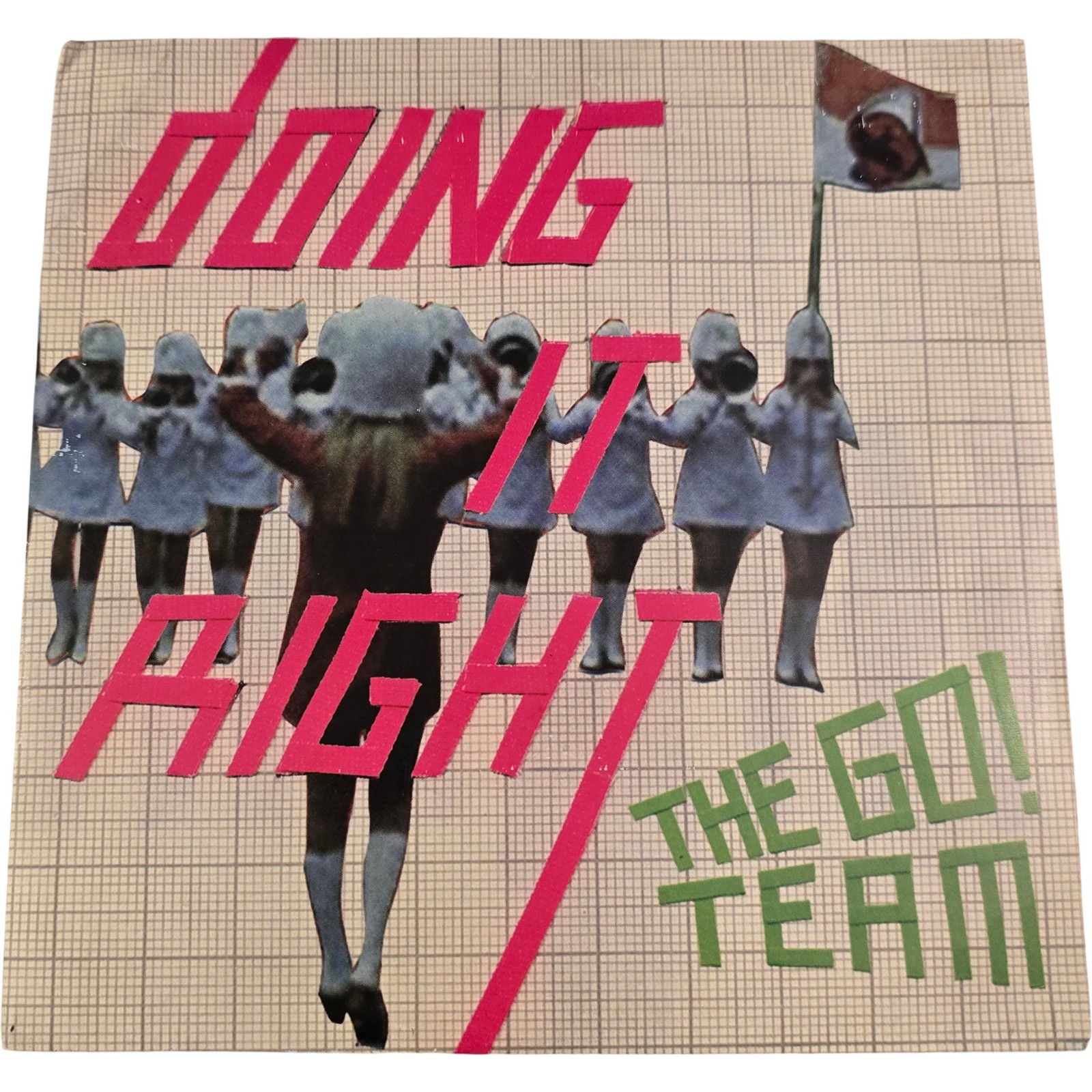 The Go Team Doing It Right 2007 7 Inch Single Memphis Industries