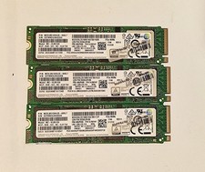 Samsung PM981A 512GB M.2 NVMe  SSD MZVLB512HBJQ-000L7- Lot of 3(used)