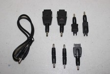DC Power Charger Adapter Tips Jack Plugs Universal For Laptop Notebook 8 Pc Set