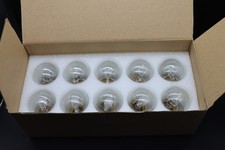 10 x Low Energy Halogen bulbs G45 42W (equivalent to 60 watt) B15D Clear