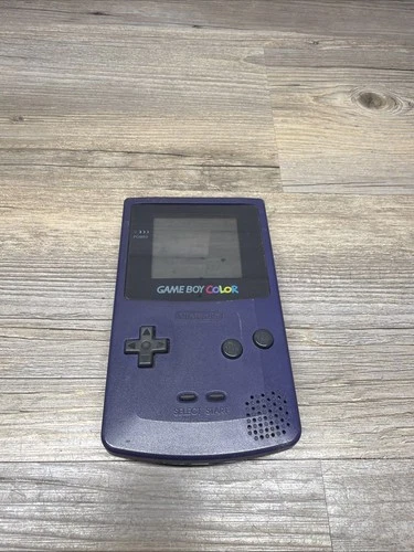 Nintendo Game Boy Color Console - Purple - CGB-001  Tested  Read !!!