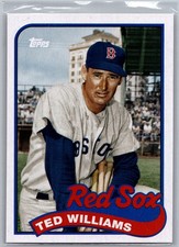 2023 Topps Archives - '89 Double Header Williams/Yastrzemski #89DH-19