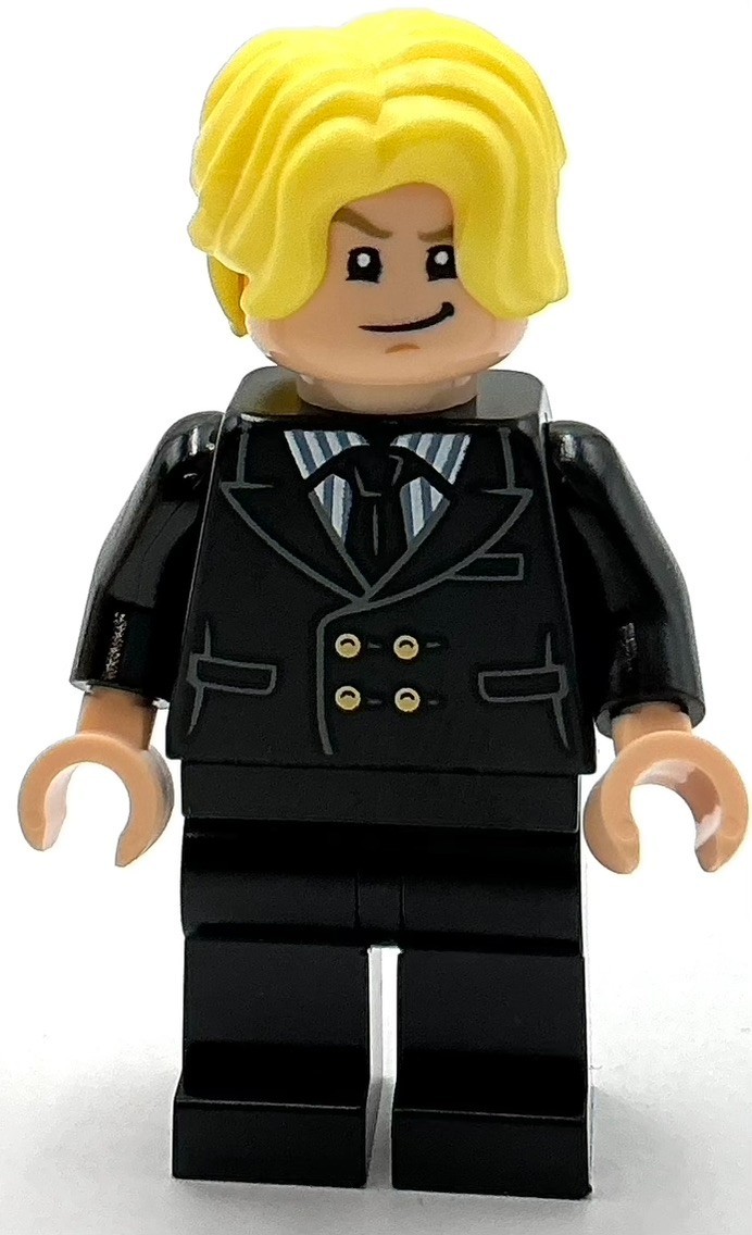 Lego New Sanji Vinsmoke Black Tuxedo One Piece Minifigure