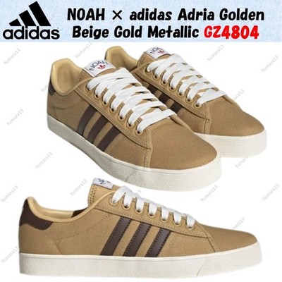 NOAH × adidas Adria Golden Beige Gold Metallic GZ4804 Men's Size