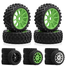Wheel Rim Tire for 1/8 ARRMA Typhon TRAXXAS Jato KYOSHO RC Remote Control Car