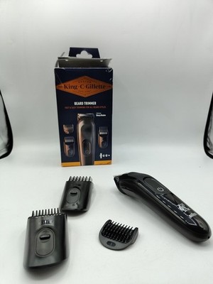 Gillette King C. Kabelloses Bart- und Haarschneider   Schwarz