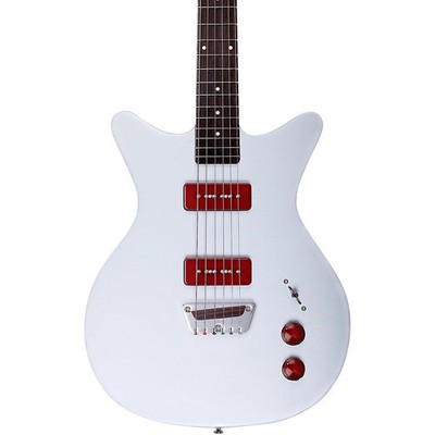 Danelectro Dan O Mano Electric Guitar  Silver