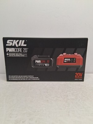 Skil PWRCORE 20 4.0ah 20v Battery & Charger F110250002