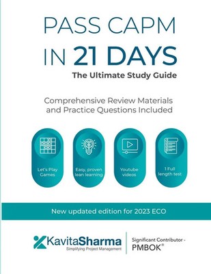 Pass CAPM in 21 Days - the Ultimate Study Guide | Kavita Sharma | Taschenbuch
