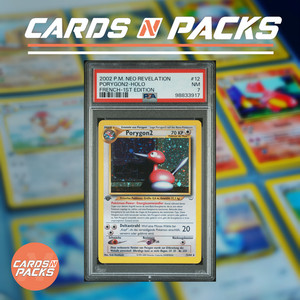 Carte Pokemon Porygon2 12/64 HOLO Neo Revelation Edition 1. German PSA 7