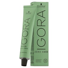 Crema de color permanente Schwarzkopf IGORA Zero Amm sin amoníaco - Elige la tuya