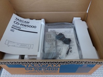 TASCAM CD-RW5000 CD Recorder Player Unused Condition