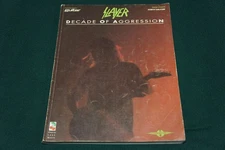 Slayer - Decade of Aggression - Guitar Tab Music Book