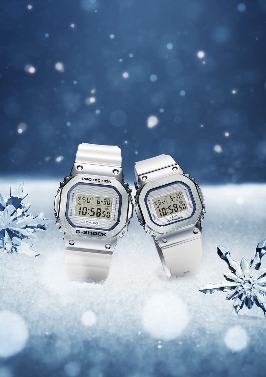 【未使用】G-SHOCK GM-5600LC-7JF Unused CASIO G-SHOCK PRECIOUS HEART GM-S5600LC-7JF Silver Blue