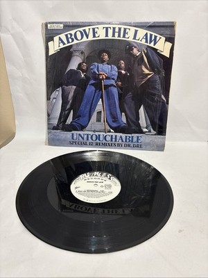 Dr Dre Remixes Above The Law Untouchable Prod. Eazy-E Vinyl 1990