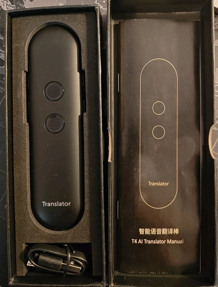 ENENCE 翻訳機 タッチパネル式 ブラック 【公式通販】
