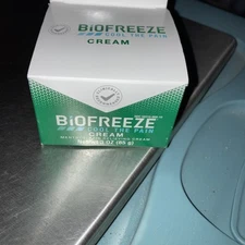 Biofreeze Cool the Pain Soothing Pain Relief Cream Jar 3 oz