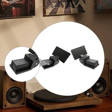 2 Pieces Dust Cover Hinge Turntable Parts Directly Replace Easy Installation