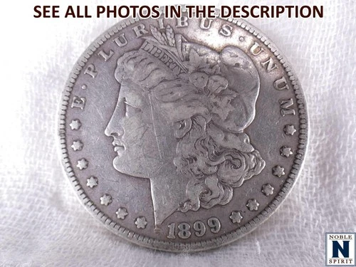 NobleSpirit (JL) Desirable 1889 S Morgan Silver Dollar VF + / XF