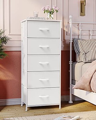 Tall Dresser Vertical Storage Tower - Sturdy Steel Frame, Wood White Narrow | eBay Tall Dresser Vertical Storage Tower - Sturdy Steel Frame, Wood White Narrow | eBay