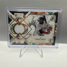 2025 Topps Diamond Icons David Ortiz Game-Used Patch 3/10 Relic Red Sox
