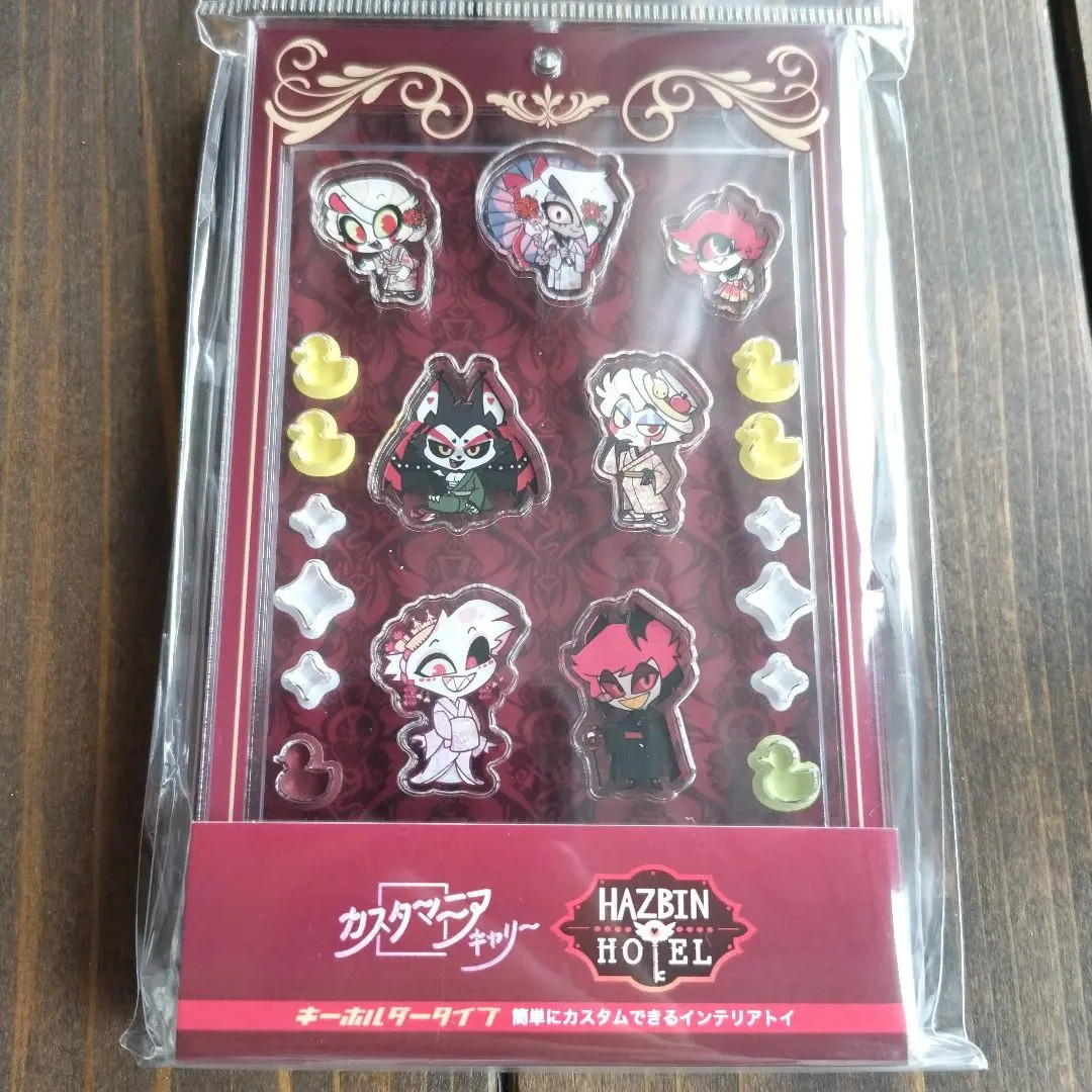 Hazbin Hotel Alastor Customania Carrie/A Kimono Mini Acrylic keychain from Japan