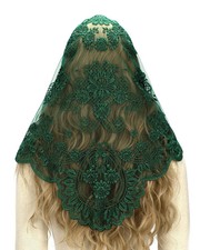 Catholic Mass Veil Church Lace Mantilla Spanish Iglesia Velos Chapel Head Acc...