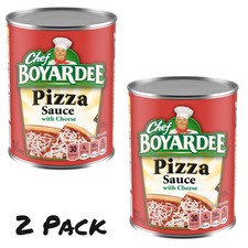 2 Pack Chef Boyardee Pizza Tomato Sauce with Cheese, 15 oz, 2 Pack