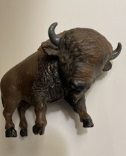 Vintage 1997 SAFARI LTD Bison Buffalo Wild West