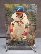 ユニバーサルのホッパー　トロピカーナ　希少 Chipper Jones #129 Prices | 1996 Metal Universe | Baseball Cards