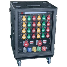 Premium 24 Channel CEE Power Rack 24x16A CEE Power Distribution Box High-Quality