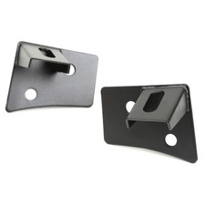 Rugged Ridge 11027.04 Windshield Auxiliary Light Brackets Fits Wrangler Jk