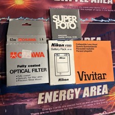 vintage camera accessories lot