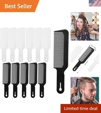 Fashionable Barber Combs for Ultimate Styling - 12 Pack, 9 Inch Heat Resistant