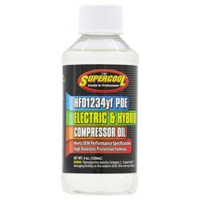 SUPERCOOL 64861 AC Refrigerants and Lubricant,4 oz,Clear 812MR2