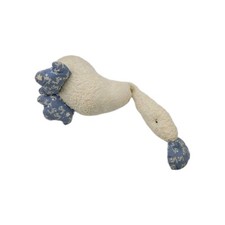 Sigikid Gans Ente Blau Weiß Frottee Schmusetier ca. 38cm Top Rar