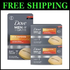 Dove Men+Care Skin Defense Antibacterial Soap - 14 Bars Pack