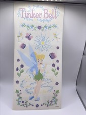 Sandylion large Disney Tinkerbell stickers 12 X 5 1/2 sheet/ RETIRED 
