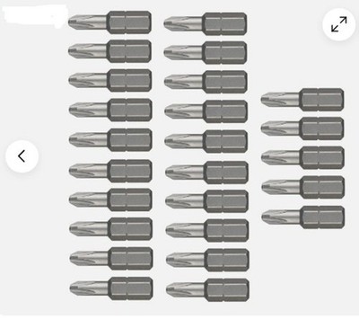 Vessel 25pc DRYWALLER Insert Impact #2 Bits Phillips PR2 1/4'' Hex