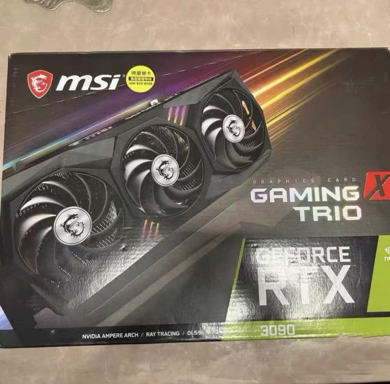 MSI GeForce RTX 3090 GAMING X TRIO 24GB GDDR6X Graphics Card w/Warranty NEW