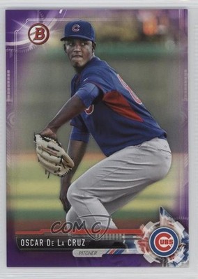 2017 Bowman Prospects Purple 89/250 Oscar De La Cruz #BP72 9t3