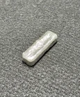 1.60 OZT SILVER BAR Ingot / Refined Sterling, hand poured (~98% purity via XRF)