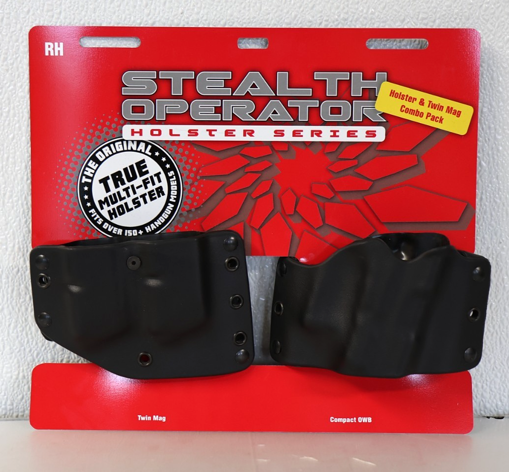 ロッド HARDSTREMS Phalanx twin F reV 6.06 Phalanx Stealth Operator Holster & Twin Mag Combo Pack RH Black