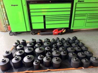 #ad SNAP ON TOOLS 1quot; drive impact JUMBO sockets NEW 2 7 8 TO 5 3 4 DEEP amp; SHALLOW $250.00