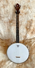 Clarophone 4 String Tenor Banjo with Maple Resonator, 1920's by Gretsch