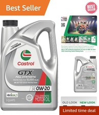 Advanced GTX 0W-20 Full Synthetic Motor Oil - 5 Quart for Ultimate Engine Life 36.47 per gallon