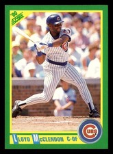 Lloyd McClendon 1990 Score #176b Chicago Cubs BASEBALL *210