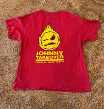Rare NXT WWE Johnny Gargano Takeover Phoenix Shirt Large 1/26/2019 Wrestling XL